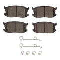 R1 81-85 Mazda GLC Front Semi Met Pads & Hardware Kit