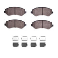 R1 01-07 Chrysler Voyager Front Semi Met Pads & Hardware Kit