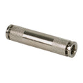 1/4IN NPT(F)AUTOMATIC COUPLERSTEEL/NICKEL PLATED W/BLACK SLEEVE & ETCHED VIAIR LOGO4PC