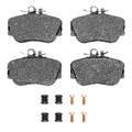 R1 94-98 Mercedes-Benz C220 Front Semi Met Pads & Hardware Kit