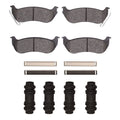 DFC 06-10 Ford Explorer Rear 3000 Ceramic Brake Pads and Hardware Kit