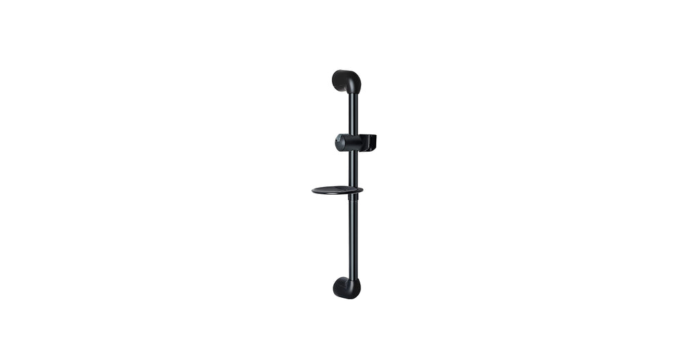 RV SHOWER SLIDE BAR - MATTE BLACK