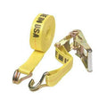 30FT X 2IN RATCHET TIEDOWN W/J HOOKS 3333 LBS. WLL (10000 LBS. BREAK STRENGTH)
