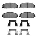 R1 08-09 Pontiac G8 Front Semi Met Brake Pads and Hardware Kit