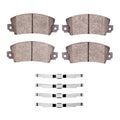 DFC 76-83 Renault LeCar Front 5000 Advanced Semi Metallic Brake Pads and Hardware Kit