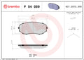 EDGE 20072015 LINCOLN MKX 20072015 MAZDA CX5 20192023 DISC BRAKE PAD SET
