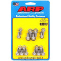 ARP BB Chevy 1-pc Oil Pan Gasket w/ Alum Timing Cover 12pt Bolt Kit