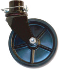 MANUAL TONGUE JACK CASTER WHEEL FOR 2 IN MODELBLACK