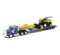 New Ray Toys Kenworth Lowboy with New Holland Harvester FR920/ Scale - 1:43