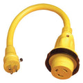 30A 125V TWIST LOCK TO 15A 125V STD. STRAIGHT BLADE