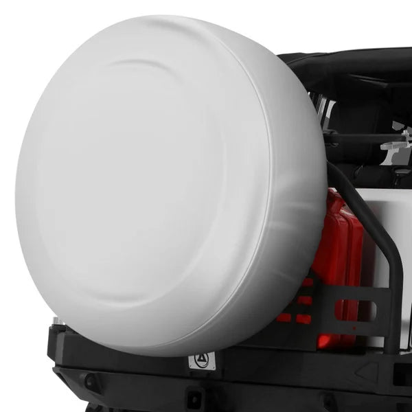 TIRE COVER WHITE 27IN