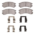 R1 86-90 Nissan Sentra Front Ceramic Brake Pads and Hardware Kit