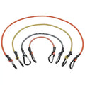 BUNGEE ASSORTMENT 12 PIECE MINI CARABINER CLAMSHELL