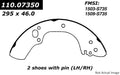 CENTRIC BRAKE SHOES