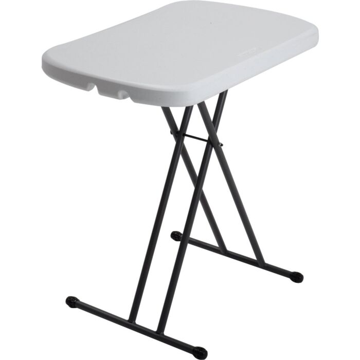 26 INCH PERSONAL TABLE 3 HEIGHT SETTINGS 2 YEAR LIMITED WARRANTY (WHITE)
