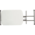 26 INCH PERSONAL TABLE 3 HEIGHT SETTINGS 2 YEAR LIMITED WARRANTY (WHITE)