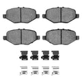 R1 13-19 Ford Explorer Rear Ceramic Brake Pads & Hardware Kit