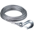 CABLE W/HOOK 3/16 X 50 . .