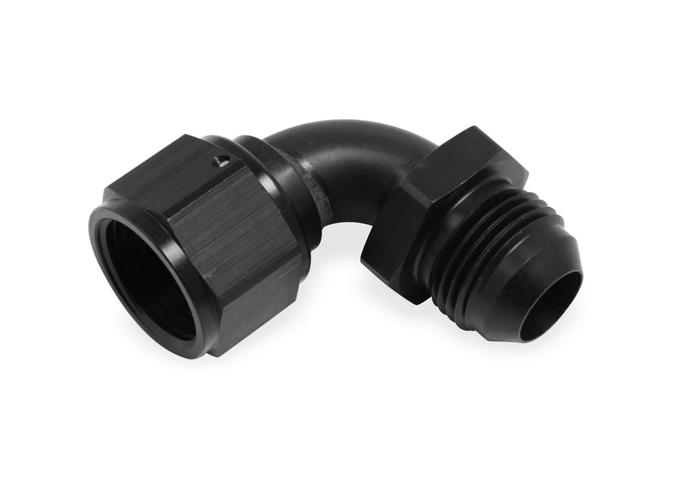 -10 AN 90 DEG MALE BRAZE ADAPTER BLACK