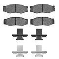R1 82-97 Nissan Stanza Front Ceramic Brake Pads and Hardware Kit