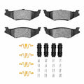 R1 1989-2010 Chrysler LHS Rear R1 Ceramic Pads & Hardware Kit