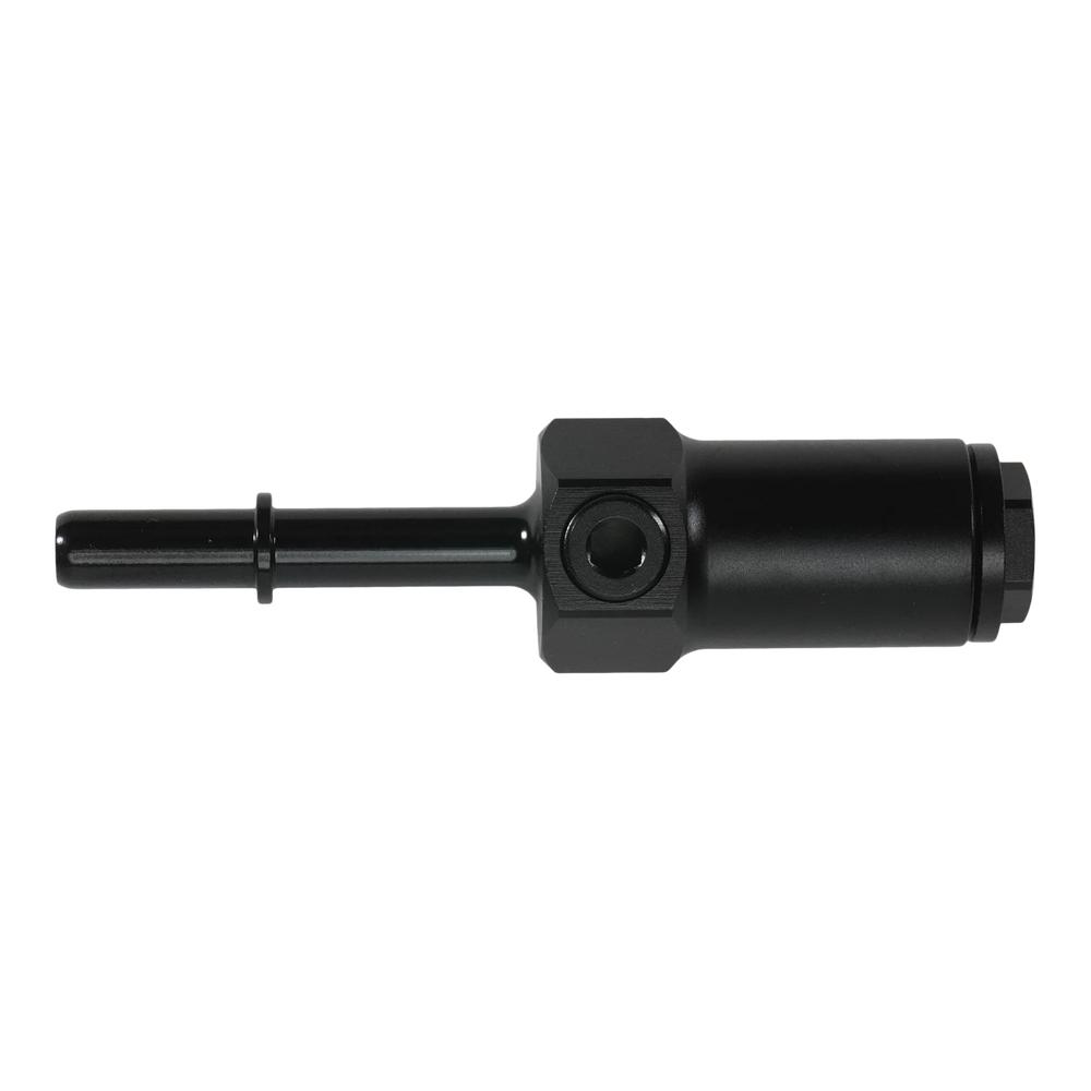 DeatschWerks 5/16in EFI Quick Connect Gauge Adapter 1/8in NPT Gauge Port