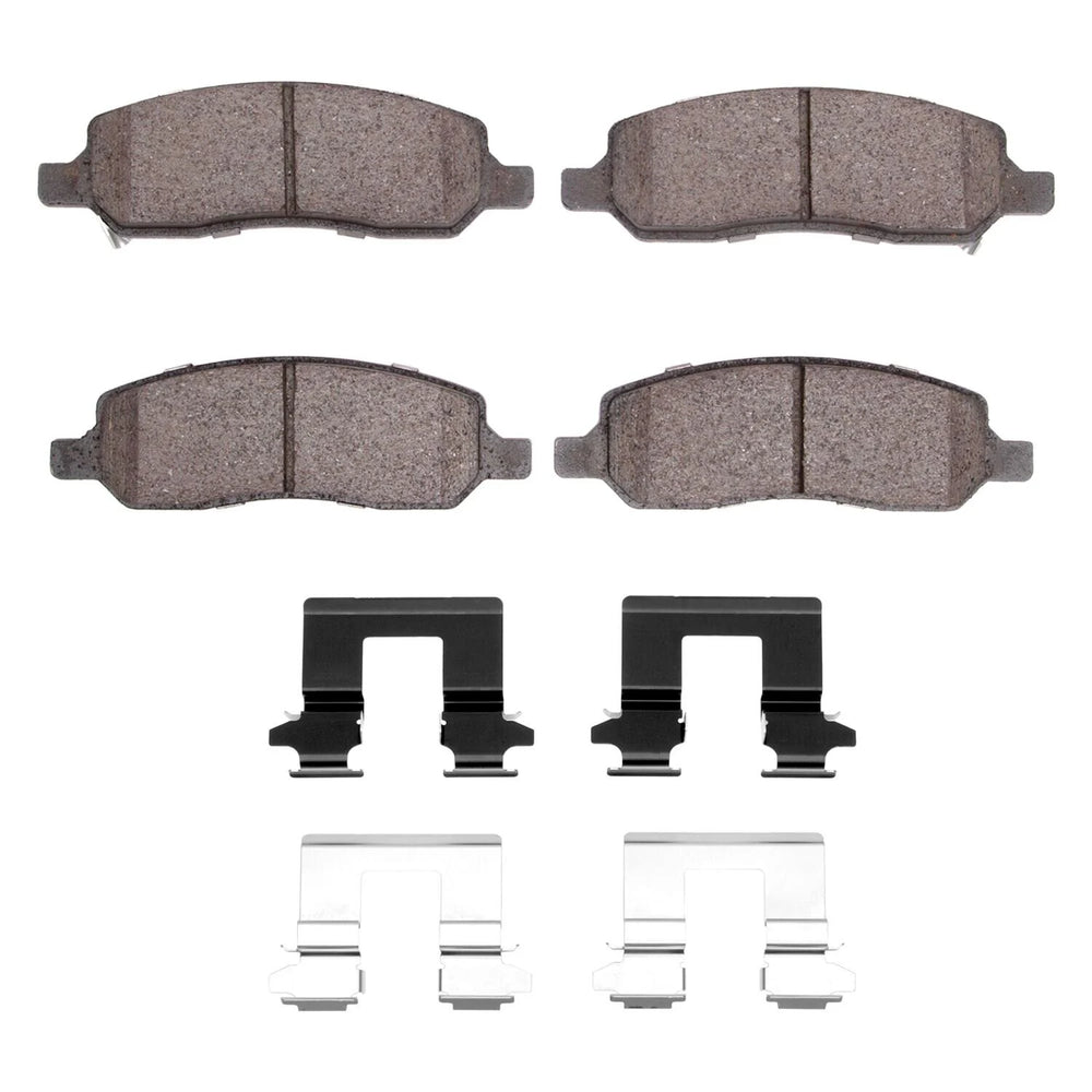 R1 2006-2011 Buick Lucerne Rear R1 Ceramic Pads & Hardware Kit