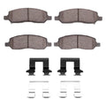 R1 2006-2011 Buick Lucerne Rear R1 Ceramic Pads & Hardware Kit