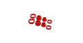 Energy Suspension 95-03 Nissan Maxima Red Motor Subframe Bushing Set - front lower (Must reuse all m
