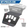 Rugged Radios 2025 Polaris RZR Pro XP/Pro R/Pro S Radio Mount Jack Mount