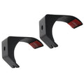 ~(15 lbs. 22X17X8)~ Outlaw Bumper License Plate Mount Textured Black Accessory for Outlaw Front Bumper