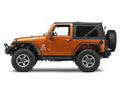 Rugged Ridge Door Handle Inserts Aluminum 07-18 Jeep Wrangler JK 2 Door