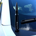 ~(1 lbs. 8X3X2)~ .50 Cal Bullet Shaped Aluminum 5inch Antenna - Universal Fitment Fits All Makes and Models w/ OEM Factory Threaded Anten