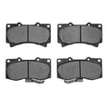R1 06-10 Hummer H3 Front Ceramic Brake Pads