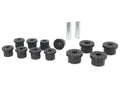 Whiteline W73475 Front Leaf Spring & Shackle Bushings; For Suzuki Samurai 86-95