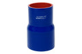 HPS Performance 2 - 2.75 ID 4 Long High Temp 4-ply Reinforced Silicone Reducer Coupler Hose Blue (51mm - 70mm ID 102mm Length)