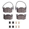 DFC 83-83 Renault Fuego Front 5000 Advanced Semi Metallic Brake Pads and Hardware Kit
