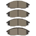 R1 00-24 Nissan Frontier Front Semi Met Brake Pads