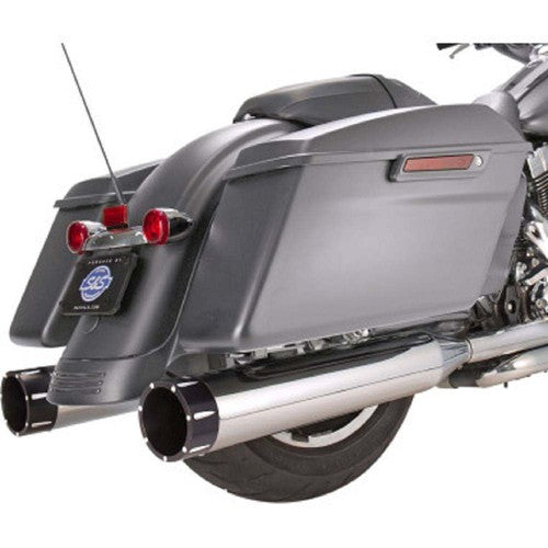 S&S Cycle 2.900in Pushrod Cover Keeper Set - Chrome