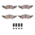 DFC 83-83 Ford EXP Front 3000 Semi-Metallic Brake Pads and Hardware Kit