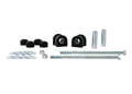 Sway bar - mount and link bushings 6 Bushings 2 Tubes 2 Bolts 8 Washers 2 Nuts Grease