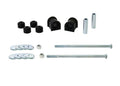 Sway bar - mount and link bushings 6 Bushings 2 Tubes 2 Bolts 8 Washers 2 Nuts Grease