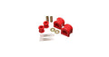 Energy Suspension 07-11 Jeep Wrangler JK Red Front 31mm Sway Bar and End Link Bushing Set