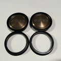 Wheel Mate Center Cap Ring Adapter Aluminum(Includes O-Rings) 2pc - Black