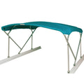 KNOCK DOWN BIMINI PONTOON BOOT HOTSHOT 96IN W/LIGHT CUTOUT TEAL