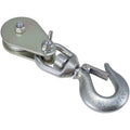 PULLEY BLOCK W/SWIVEL HOOK. .