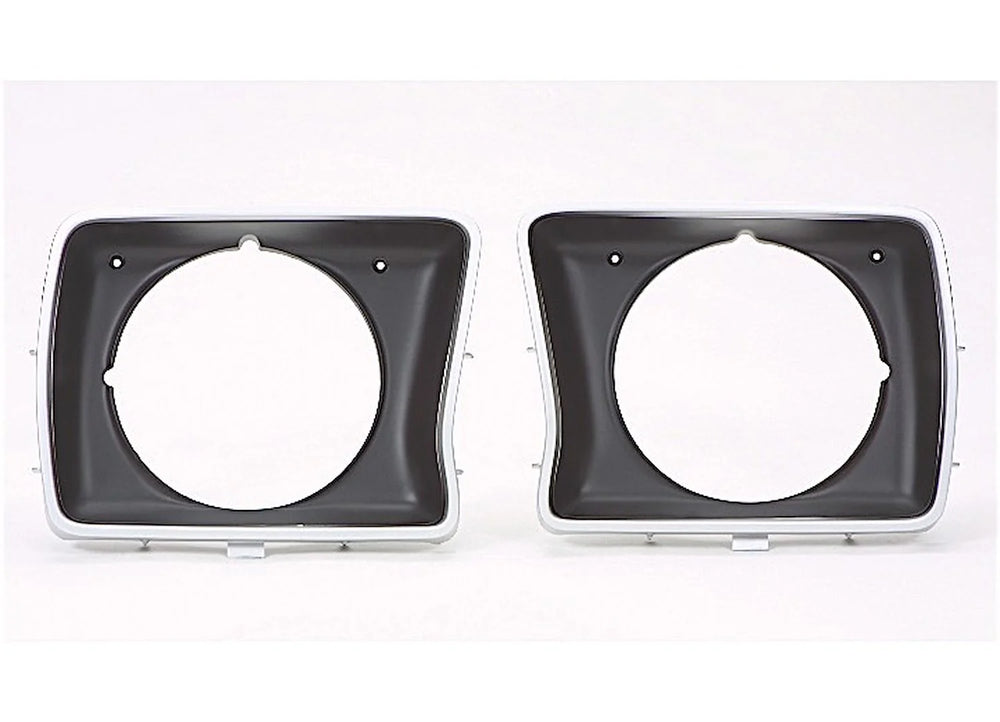 LH HEADLAMP DOOR W/ ROUND HEADLAMP ARG/CHAR FORD P/U/BRONCO 7879