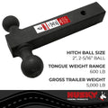 BALL MT DOUBLE TOW BULK HUSKY