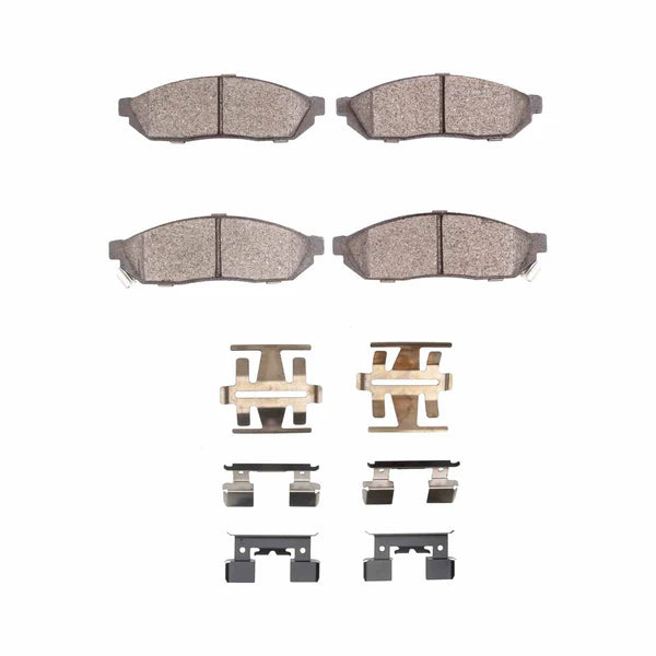 R1 80-83 Honda Civic Hatchback Front Optimum OE Brake Pads and Hardware Kit