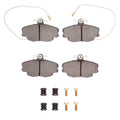 R1 81-85 Renault Fuego Front Semi Met Pads & Hardware Kit